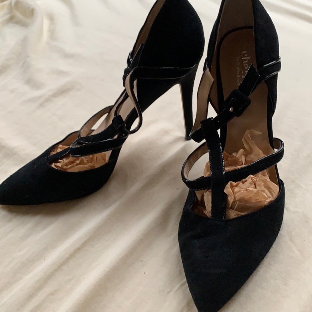 Charles by Charles David 8 1/2 sandals black.